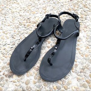 Rebecca Minkoff  Studded Flat Sandals